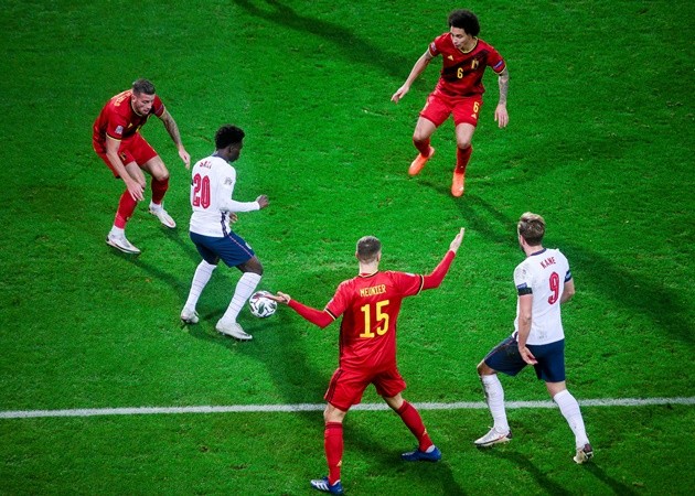 10 thống kê ấn tượng trận Bỉ 2-0 Anh: 'Máy cày' Grealish quá đỉnh - Bóng Đá