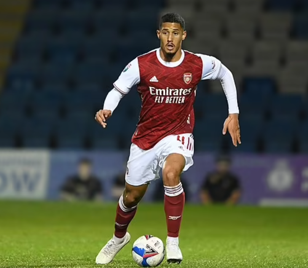 I don't hide that I feel good here': Arsenal defender William Saliba is open to extending his Marseille stay - Bóng Đá