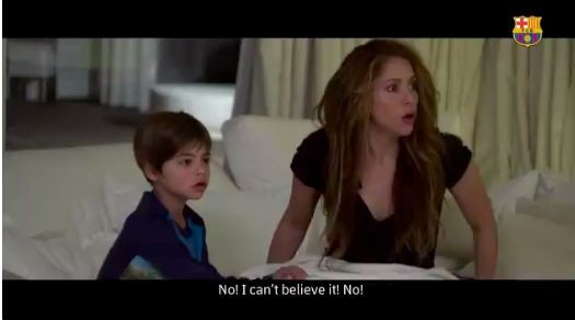 Trailer to Barcelona documentary shows Shakira's reaction to Liverpool nightmare - Bóng Đá