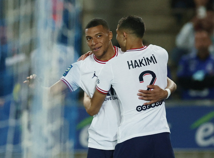 Mbappe lập cú đúp trong ngày PSG hòa 3-3 - Bóng Đá