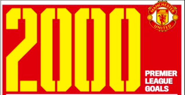 Thống kê Man Utd và 2000 bàn thắng ở Premier League: Vị thế độc tôn! - Bóng Đá