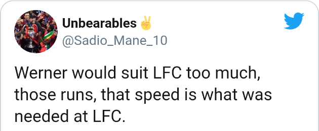 Liverpool fans react to Werner's debut - Bóng Đá