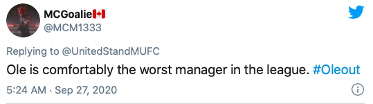 Fans start to turn on Ole Gunnar Solskjaer at Manchester United - Bóng Đá