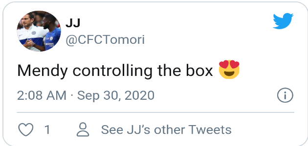 Chelsea fans react to Mendy's performance  - Bóng Đá