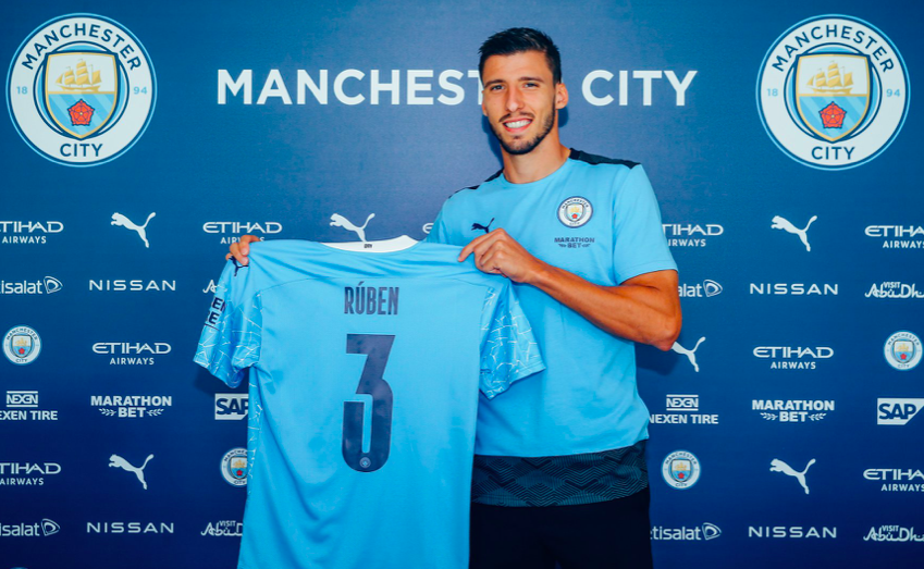 Ruben Dias squad number at Man City - Bóng Đá