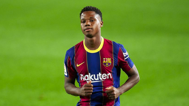 Luis Enrique: Ansu Fati is the heir to Ansu Fati - Bóng Đá