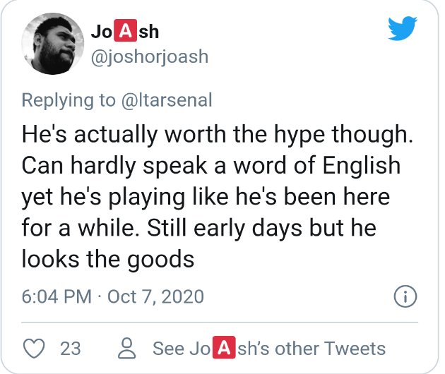 Arsenal fans react to Gabriel Magalhaes  - Bóng Đá