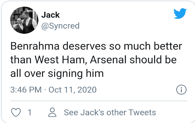 Fans urge arsenal to sign said benrahma - Bóng Đá