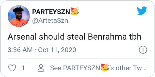 Fans urge arsenal to sign said benrahma - Bóng Đá