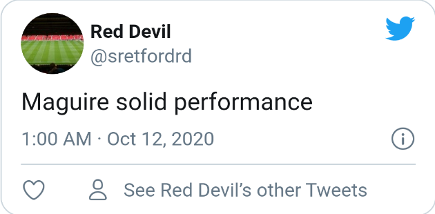 Man utd fans react to maguire's performance for england - Bóng Đá