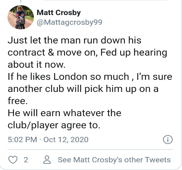 Arsenal fans react as Mesut Ozil turns down offer to leave Emirates Stadium - Bóng Đá