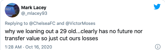 Chelsea fans react to Victor Moses completing loan move to Spartak Moscow - Bóng Đá