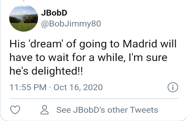 “It’s time for Madrid” – Some fans react as Man United superstar’s contract by a year - Bóng Đá