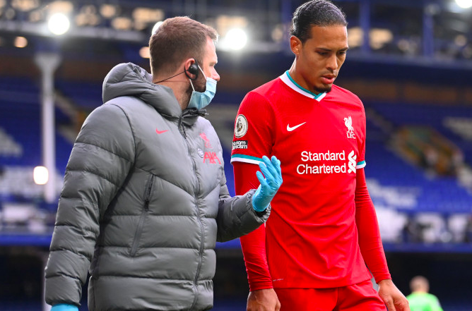 Klopp's update on Virgil van Dijk and Thiago Alcantara injuries - Bóng Đá