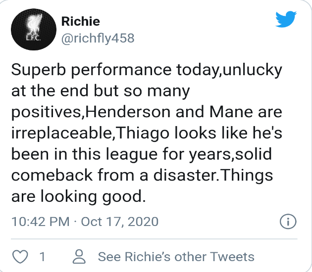 ‘Irreplaceable’, ‘absolutely outstanding’: Some Liverpool fans hail £140k-a-week ace’s derby display - Bóng Đá