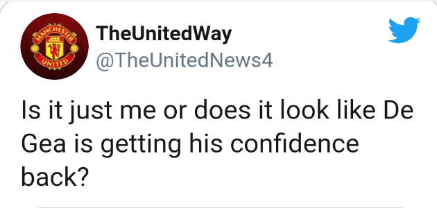 Man United fans thrilled with quality David de Gea display vs PSG - Bóng Đá