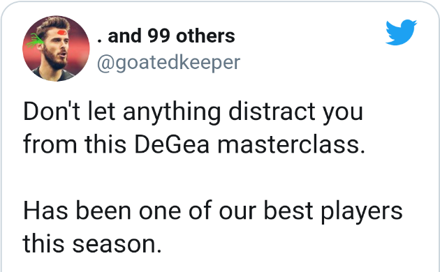 Man United fans thrilled with quality David de Gea display vs PSG - Bóng Đá