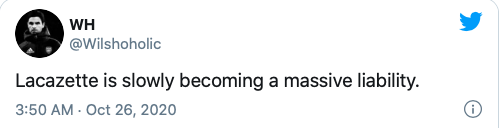 Arsenal 0-1 Leicester: Alexandre Lacazette slammed by fans after missing sitter in PL loss - Bóng Đá