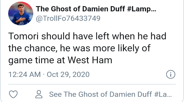 Chelsea fans react to Fikayo Tomori - Bóng Đá