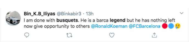 Barcelona fans turn on Sergio Busquets as his ‘highlights’ vs Alaves emerge - Bóng Đá