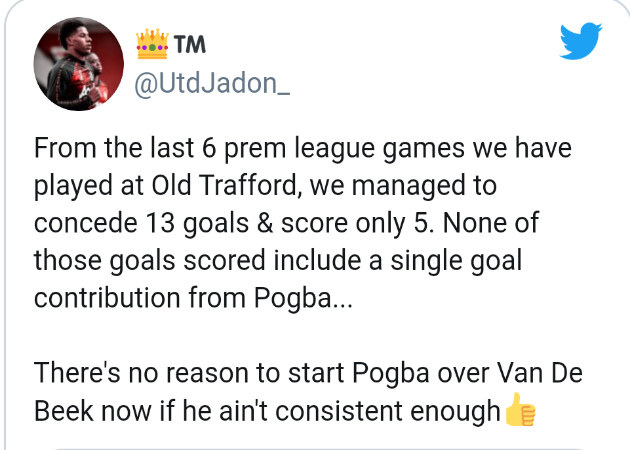 Fans call Ole to start De Beek  - Bóng Đá