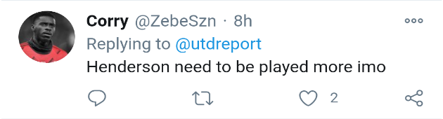 Man utd fans react to dean Henderson's start vs Istanbul  - Bóng Đá