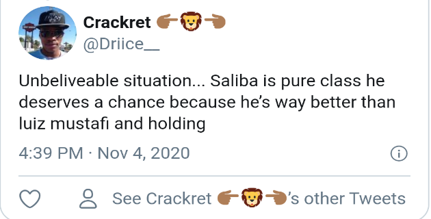 Arsenal fans react to Saliba's exit reports - Bóng Đá