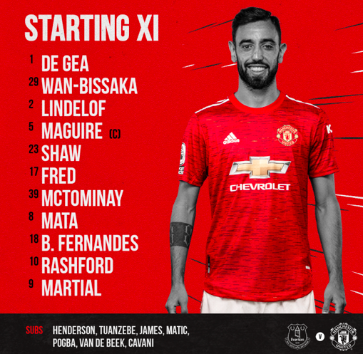 TRỰC TIẾP Everton - Man Utd: Cú sốc Greenwood, Pogba dự bị - Bóng Đá