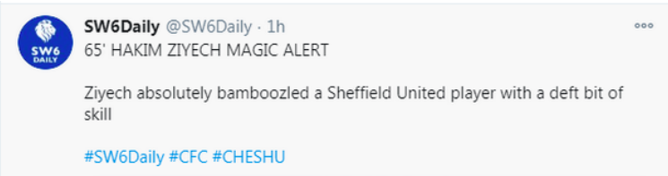 'Tears in my eyes!' - Chelsea fans in meltdown over what Hakim Ziyech did vs Sheffield United - Bóng Đá