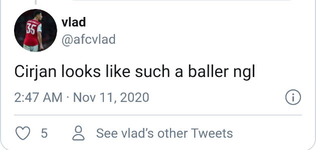 Arsenal fans react to Catalin Cirjan's performance  - Bóng Đá