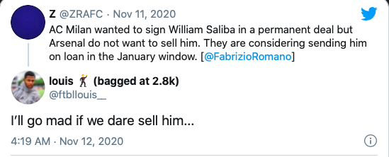 ‘I’LL GO MAD’: SOME ARSENAL FANS REACT TO ROMANO’S TRANSFER REVELATION - Bóng Đá