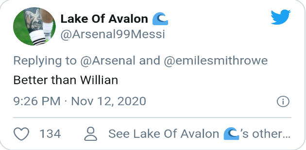 Arsenal fans react to Emile Smith Rowe - Bóng Đá