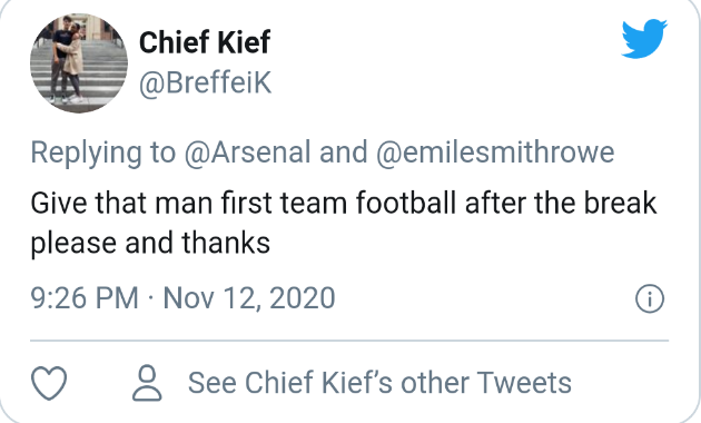 Arsenal fans react to Emile Smith Rowe - Bóng Đá