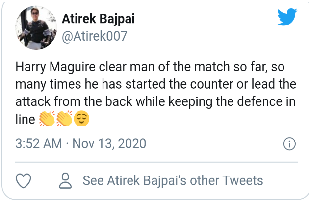 United fans react as Harry Maguire scores for England - Bóng Đá