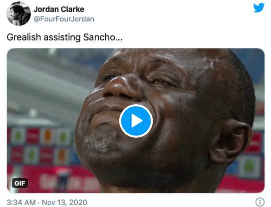Manchester United fans name double transfer regret after Jadon Sancho goal for England - Bóng Đá