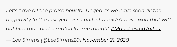Manchester United fans react to David de Gea's performance - Bóng Đá