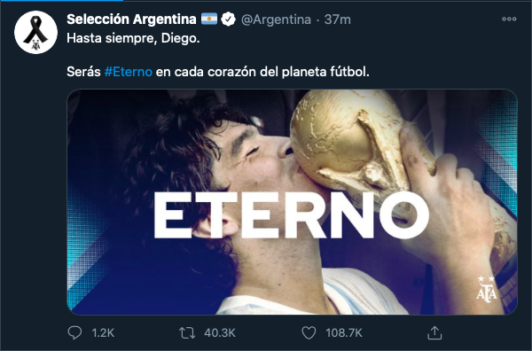 Cả thế giới khóc thương Diego Maradona! - Bóng Đá