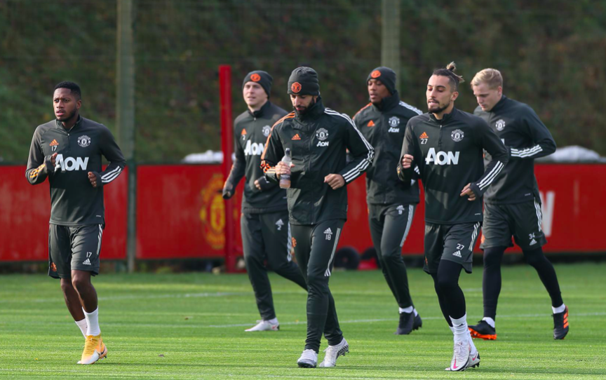 Man Utd tập luyện - Bóng Đá