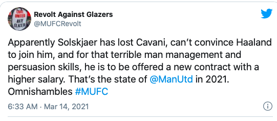 Fans react to news of Ole Gunnar Solskjaer’s new Man United contract - Bóng Đá