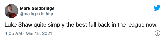 Manchester United fans stunned by Luke Shaw’s performance vs West Ham - Bóng Đá