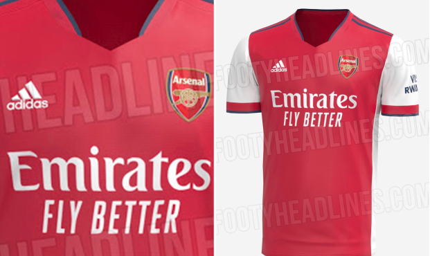 Arsenal để lộ áo đấu mùa tới khá độc đáo và lạ mắt - Bóng Đá