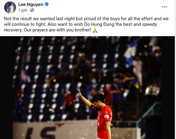Lee Nguyễn on Hùng Dũng - Bóng Đá