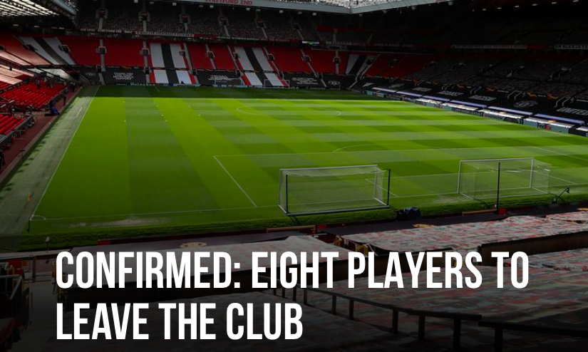 OFFICIAL: 8 players leaving Man Utd - Bóng Đá