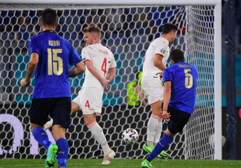 10 thống kê Italy 3-0 Thụy Sĩ: Lộ diện ứng cử viên vô địch - Bóng Đá