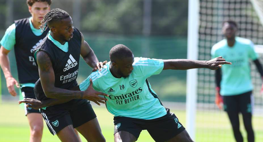 2 tân binh ghi dấu ấn trên sân tập Arsenal - Bóng Đá