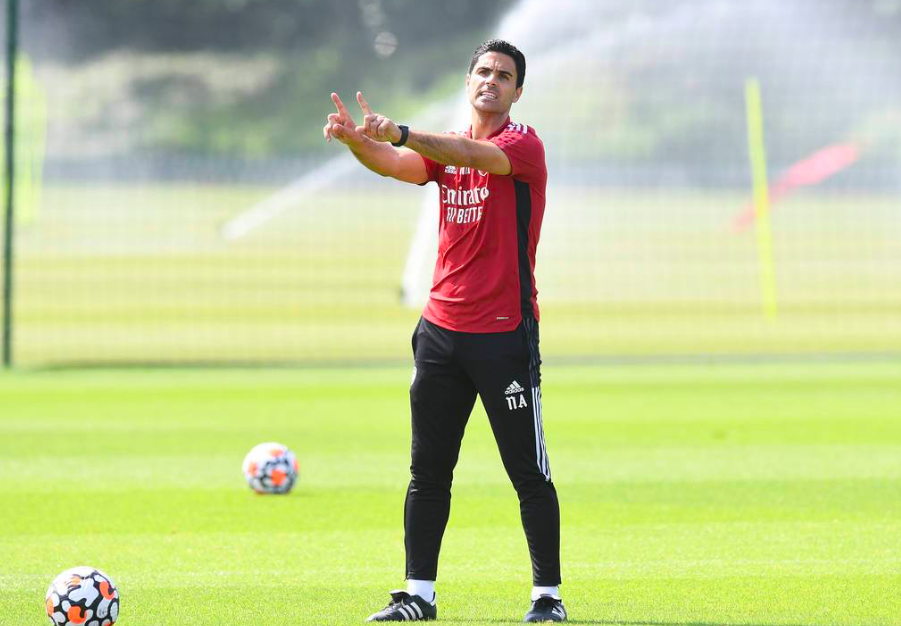 2 tân binh ghi dấu ấn trên sân tập Arsenal - Bóng Đá