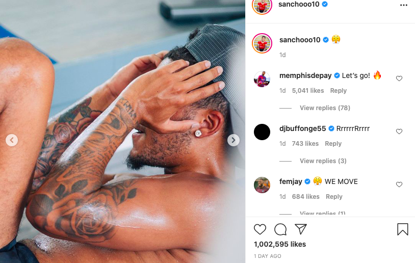 Động thái Jadon Sancho trước khi hội quân với M.U - Bóng Đá
