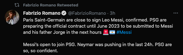 Romano on Messi - Bóng Đá