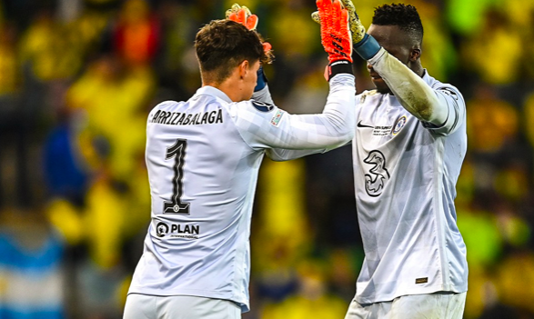 'De Gea taking notes!' - Chelsea supporters can't resist Man United dig as Kepa inspires victory - Bóng Đá