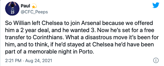 ‘JUST SO SAD TO SEE’: SOME CHELSEA FANS REACT TO RUMOUR ARSENAL MAN TO LEAVE - Bóng Đá